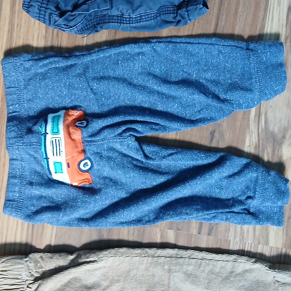 Baby bundle, 6 Piece Set of Pants, Shorts, Vest - Picture 3 of 8